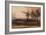 Winter's Dusk, C.1830 (W/C on Paper)-Peter De Wint-Framed Giclee Print