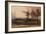 Winter's Dusk, C.1830 (W/C on Paper)-Peter De Wint-Framed Giclee Print