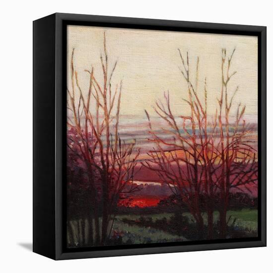 Winter's light, 2012,-Helen White-Framed Premier Image Canvas