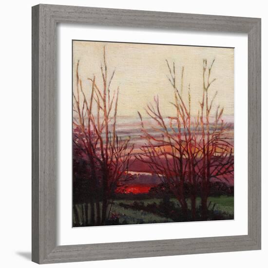 Winter's Light, 2012-Helen White-Framed Giclee Print