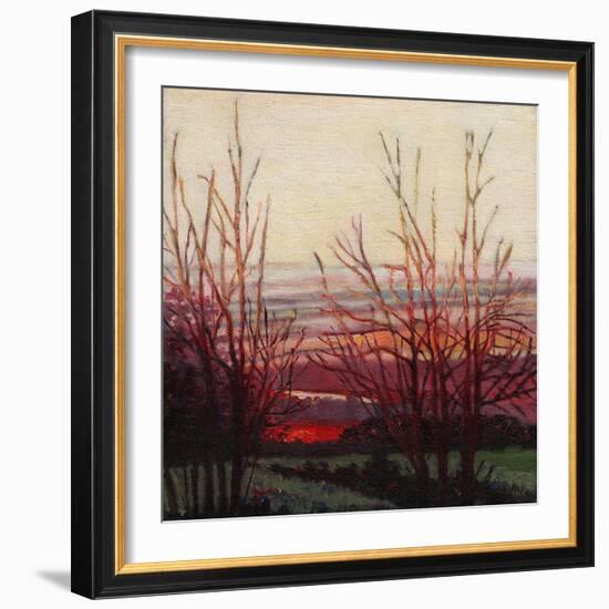 Winter's Light, 2012-Helen White-Framed Giclee Print