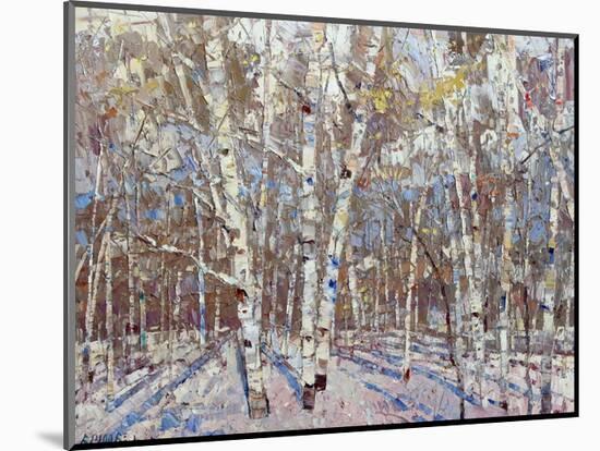 Winter’s Light-Robert Moore-Mounted Art Print