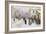 Winter's Mantle - Horse Guards', Whitehall, C.1890-John Sutton-Framed Giclee Print