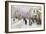 Winter's Mantle - Horse Guards', Whitehall, C.1890-John Sutton-Framed Giclee Print