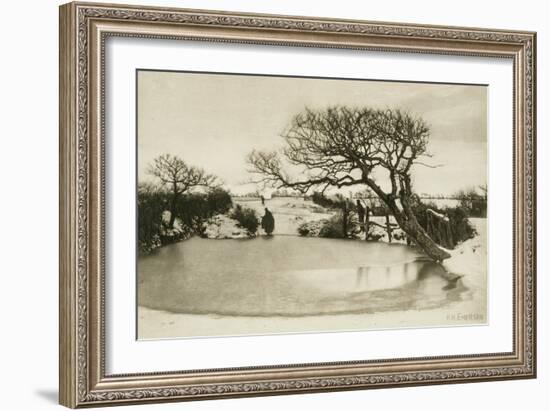 Winter's Morning from Field and Fen, c.1887-Emerson Peter Henry-Framed Giclee Print
