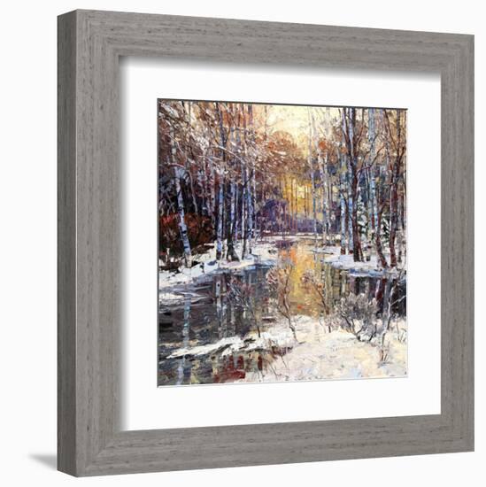 Winter’s Peace-Robert Moore-Framed Art Print