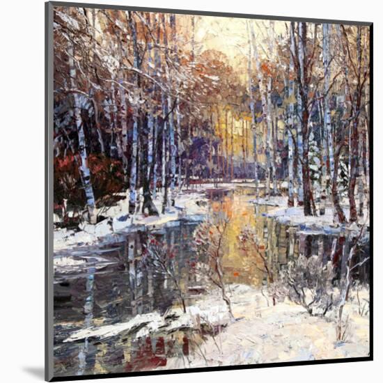 Winter’s Peace-Robert Moore-Mounted Art Print