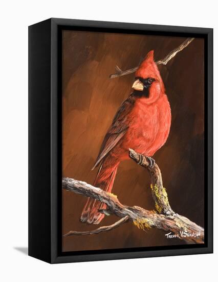 Winter's Perch 1-Trevor V. Swanson-Framed Premier Image Canvas