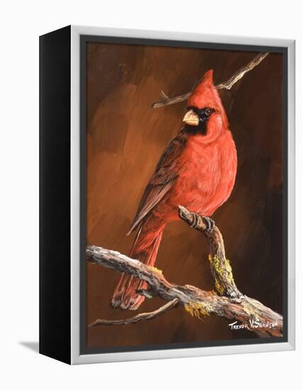 Winter's Perch 1-Trevor V. Swanson-Framed Premier Image Canvas