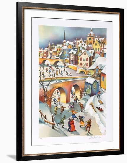 Winter's Play-Ari Gradus-Framed Limited Edition