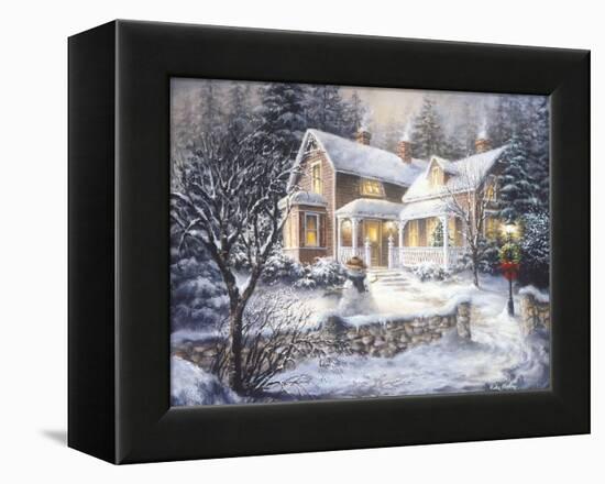 Winter's Welcome-Nicky Boehme-Framed Premier Image Canvas