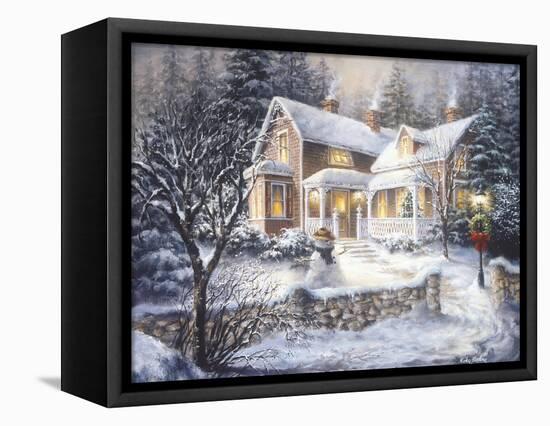 Winter's Welcome-Nicky Boehme-Framed Premier Image Canvas