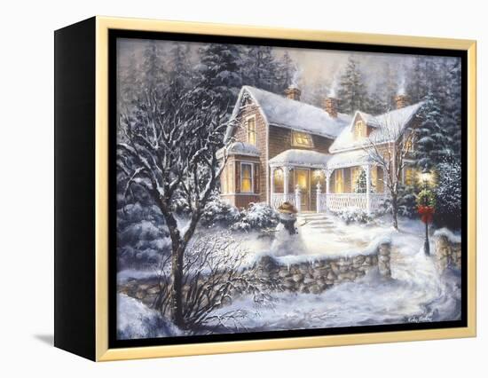 Winter's Welcome-Nicky Boehme-Framed Premier Image Canvas