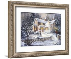 Winter's Welcome-Nicky Boehme-Framed Giclee Print