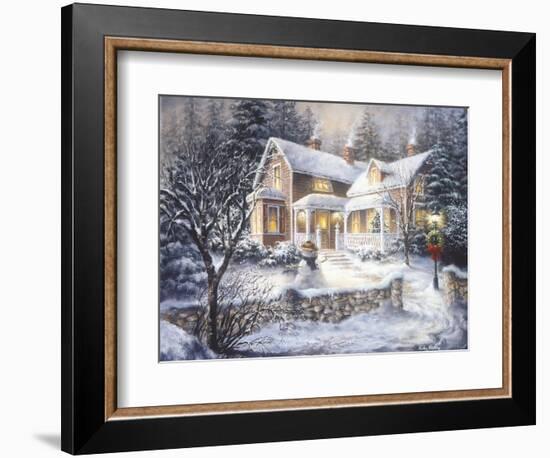 Winter's Welcome-Nicky Boehme-Framed Giclee Print