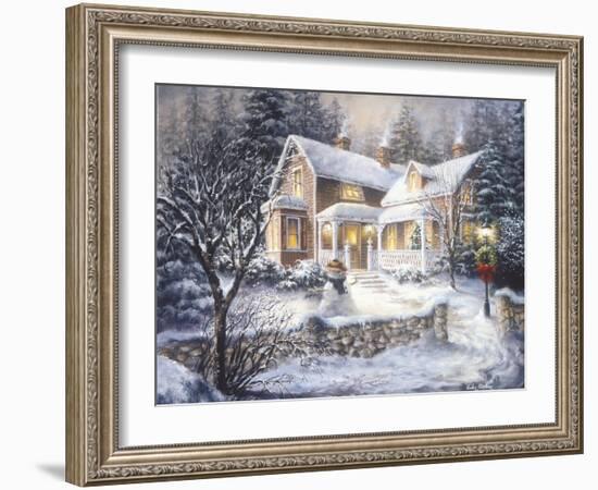 Winter's Welcome-Nicky Boehme-Framed Giclee Print