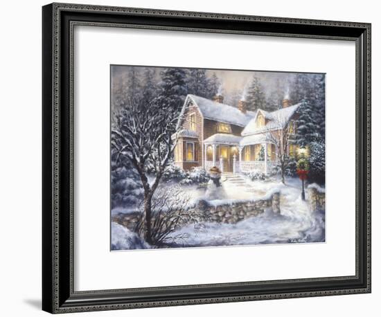 Winter's Welcome-Nicky Boehme-Framed Giclee Print