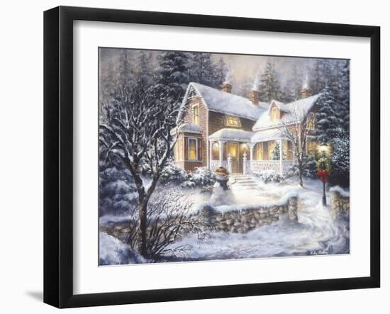 Winter's Welcome-Nicky Boehme-Framed Giclee Print