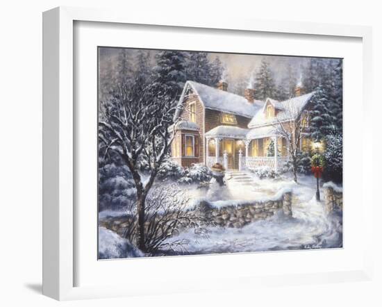 Winter's Welcome-Nicky Boehme-Framed Giclee Print