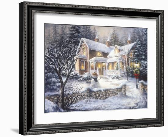 Winter's Welcome-Nicky Boehme-Framed Giclee Print