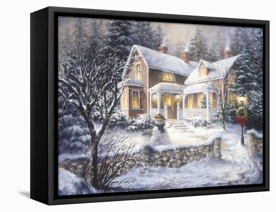 Winter's Welcome-Nicky Boehme-Framed Premier Image Canvas