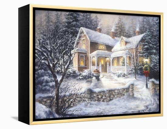 Winter's Welcome-Nicky Boehme-Framed Premier Image Canvas