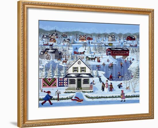 Winter Sampler-Sheila Lee-Framed Giclee Print