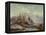 Winter Scene, 19Th Century-Andreas Schelfhout-Framed Premier Image Canvas