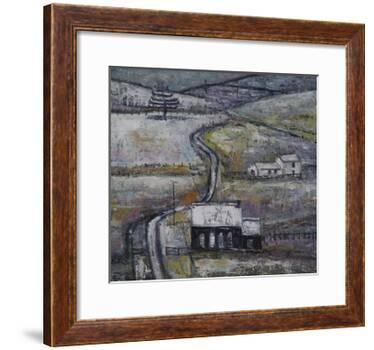 Winter Scene with Chapel detail-Ruth Addinall-Framed Giclee Print