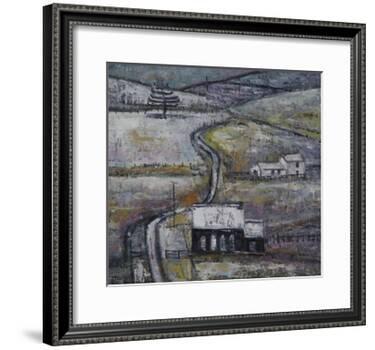 Winter Scene with Chapel detail-Ruth Addinall-Framed Giclee Print