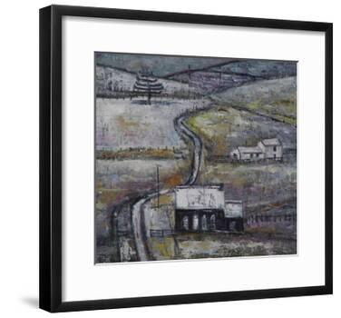 Winter Scene with Chapel detail-Ruth Addinall-Framed Giclee Print