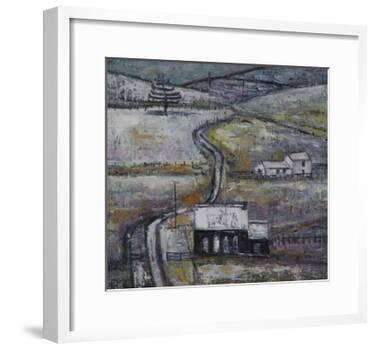 Winter Scene with Chapel detail-Ruth Addinall-Framed Giclee Print