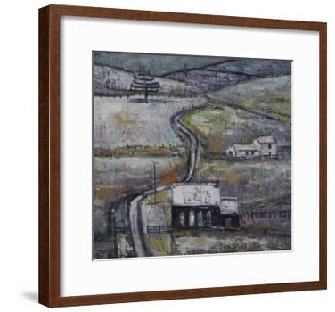 Winter Scene with Chapel detail-Ruth Addinall-Framed Giclee Print