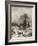 Winter Scene with Children Playing-Adolf Heinrich Lier-Framed Giclee Print