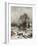 Winter Scene with Children Playing-Adolf Heinrich Lier-Framed Giclee Print