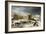 Winter Scene with Ice Skaters and Birds-Pieter Brueghel the Younger-Framed Art Print