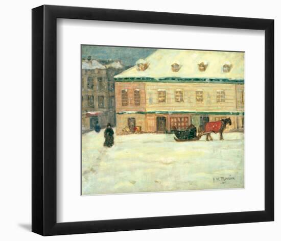 Winter Scene-James Wilson Morrice-Framed Premium Giclee Print