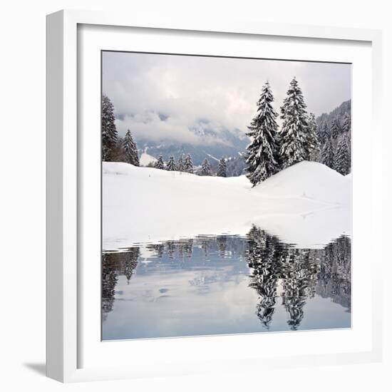 Winter Scene-ajn-Framed Photographic Print