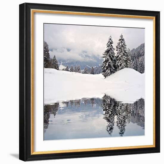 Winter Scene-ajn-Framed Photographic Print