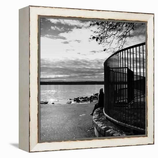 Winter Scene-Sharon Wish-Framed Premier Image Canvas