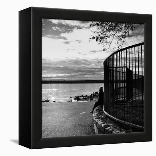 Winter Scene-Sharon Wish-Framed Premier Image Canvas