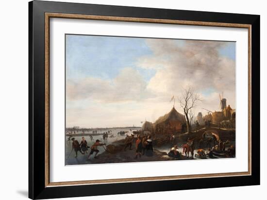 Winter Scene-Jan Havicksz Steen-Framed Giclee Print