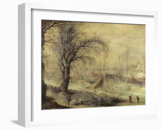 Winter Scene-Gysbrecht Lytens or Leytens-Framed Giclee Print
