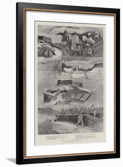 Winter Scenes in North-Western India-Henry Charles Seppings Wright-Framed Giclee Print