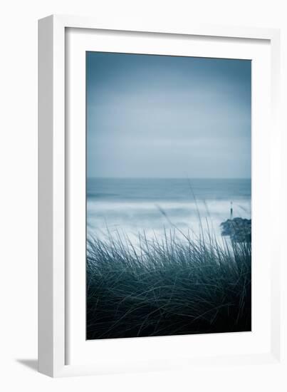 Winter Seascape-David Baker-Framed Photographic Print