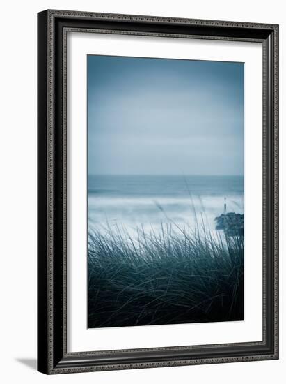 Winter Seascape-David Baker-Framed Photographic Print