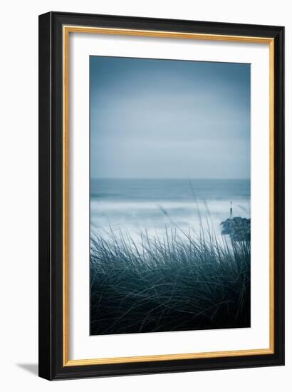 Winter Seascape-David Baker-Framed Photographic Print