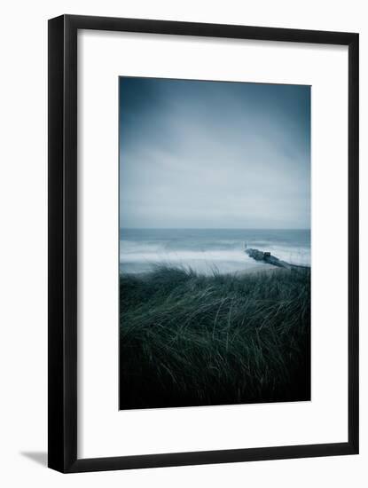 Winter Seascape-David Baker-Framed Photographic Print