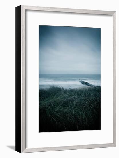 Winter Seascape-David Baker-Framed Photographic Print
