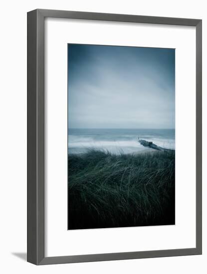 Winter Seascape-David Baker-Framed Photographic Print